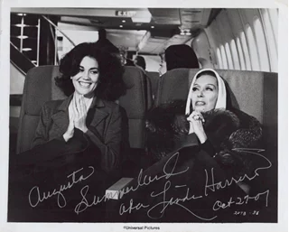 Linda Harrison autograph