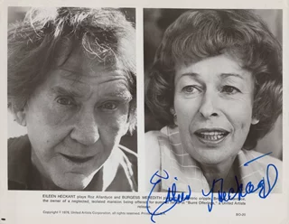 Eileen Heckart autograph
