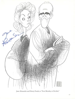 Jane Alexander autograph