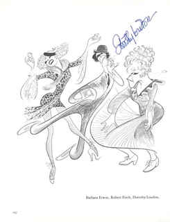 Dorothy Loudon autograph