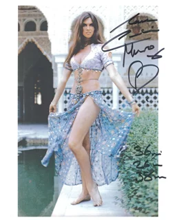 Caroline Munro autograph