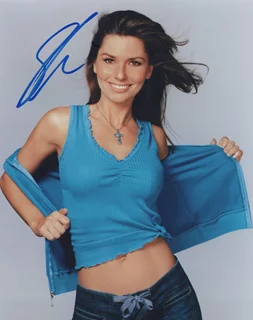 Shania Twain autograph