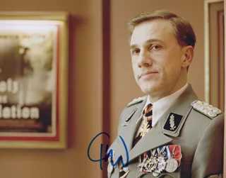Christophe Waltz autograph