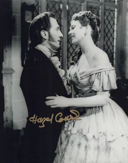 Hazel Court autograph