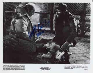 Wilford Brimley autograph