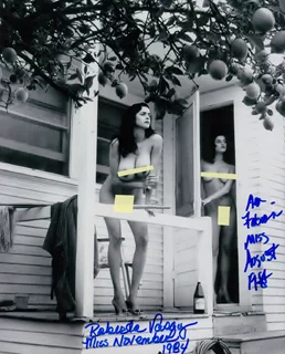 Playboy Playmates autograph