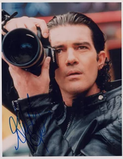 Antonio Banderas autograph