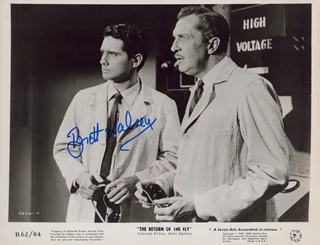 Brett Halsey autograph