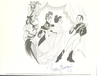 Polly Bergen autograph
