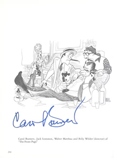 Carol Burnett autograph