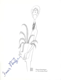 Frances Sternhagen autograph