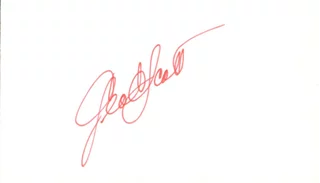 George C. Scott autograph