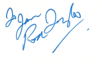 Rod Taylor autograph