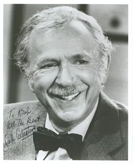 Jack Albertson autograph