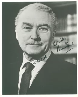 Brian Aherne autograph