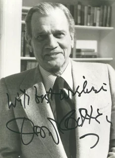 Joseph Cotten autograph