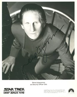 Rene Auberjonois autograph