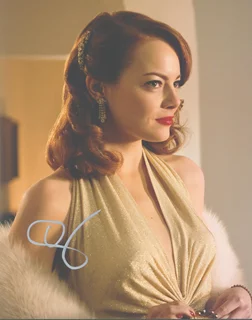 Emma Stone autograph