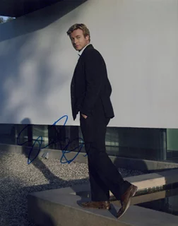 Simon Baker autograph