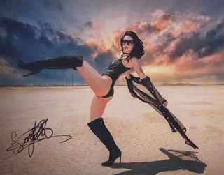 Sayda Word autograph