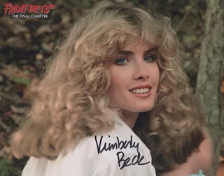 Kimberly Beck autograph