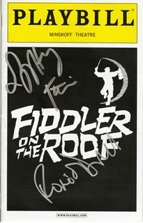 Fiddler On The Roof autograph
