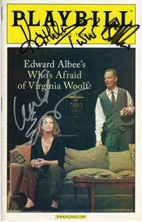 Who's Afraid of Virginia Woolf? autograph