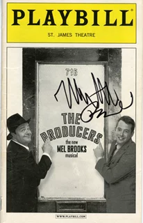 Matthew Broderick autograph