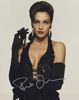 Famke Janssen autograph