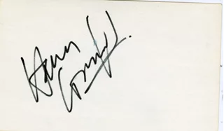 Harry Connick, Jr. autograph
