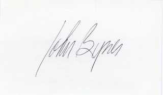 John Byner autograph