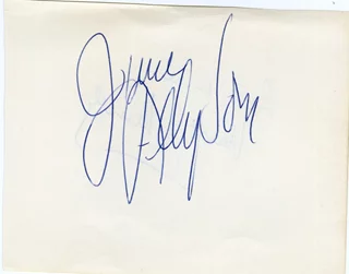 June Allyson autograph