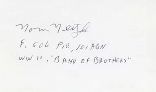 Norman Neitzke autograph