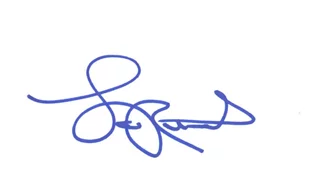 Lou Rawls autograph