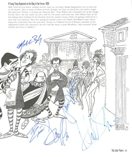 A Funny Thing Happened autograph