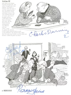 The Gin Game autograph