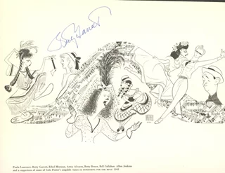 Betty Garrett autograph