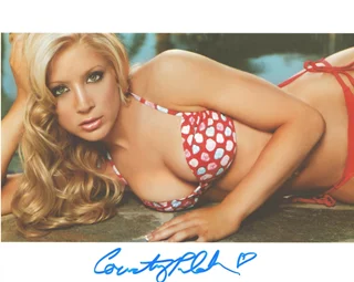 Courtney Peldon autograph