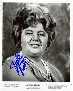 Shelley Winters autograph