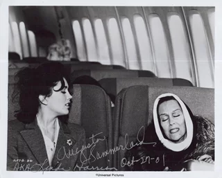 Linda Harrison autograph