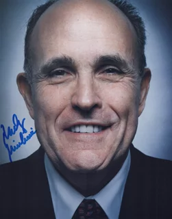 Rudy Giuliani autograph