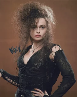 Helena Bonham Carter autograph