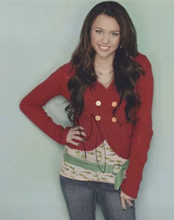 Miley Cyrus autograph