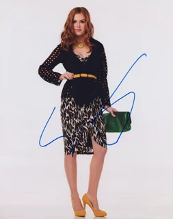 Isla Fisher autograph