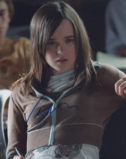 Ellen Page autograph