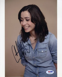 Cristin Milioti autograph