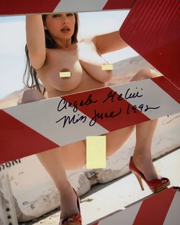 Angela Melini autograph