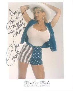 Pandora Peaks autograph