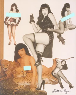 Bettie Page autograph