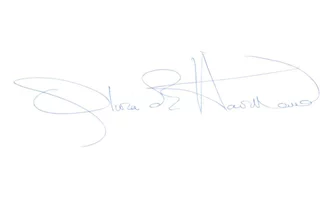 Olivia DeHavilland autograph